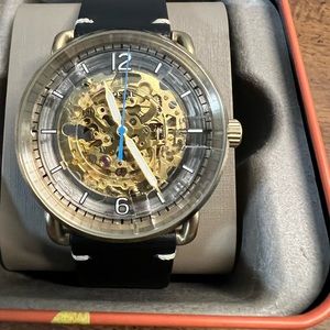 Automatic Fossil Commuter Watch. Rare find!